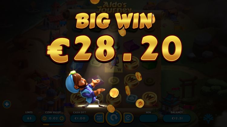 Aldo's Journey slot yggdrasil big win