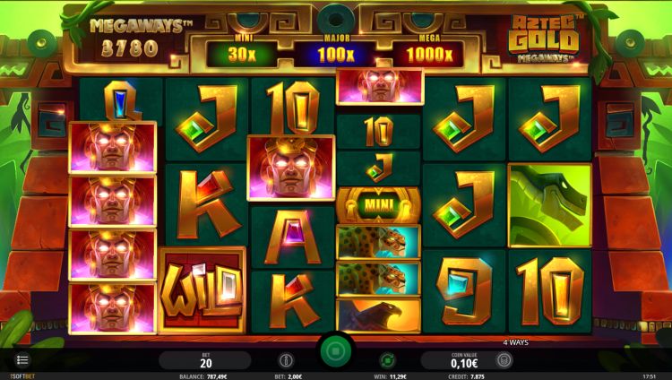 Aztec Gold Megaways slot review big win