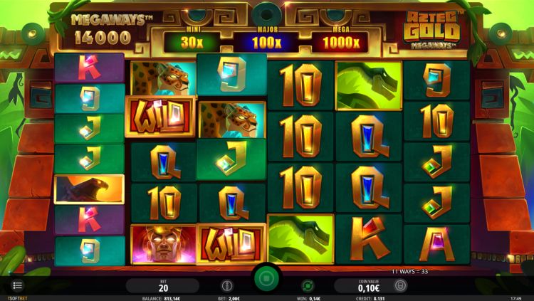 Aztec Gold Megaways slot isoftbet