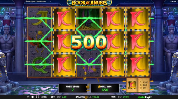 Book Of Anubis slot Stakelogic bonus