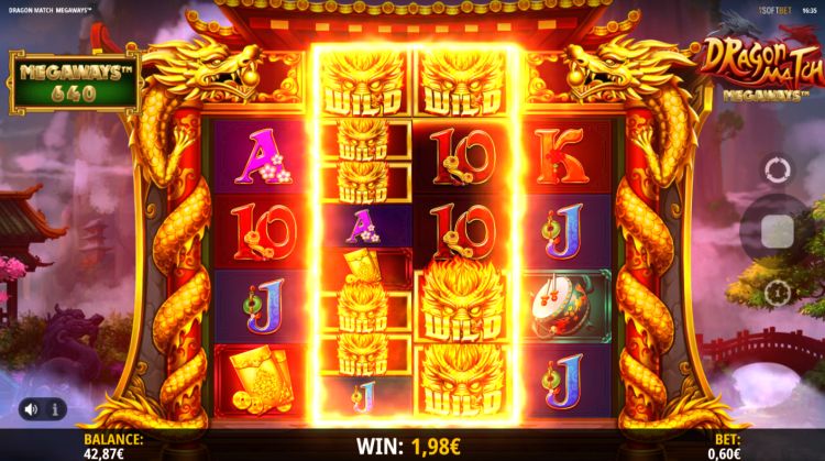 Dragon match megaways slot review win