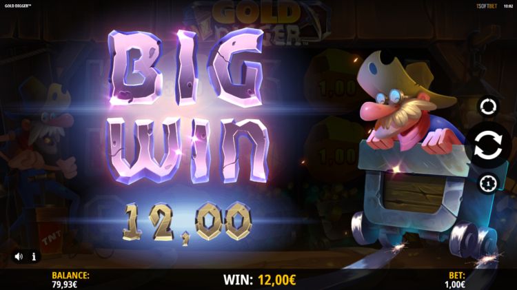 Gold Digger isoftbet slot review win