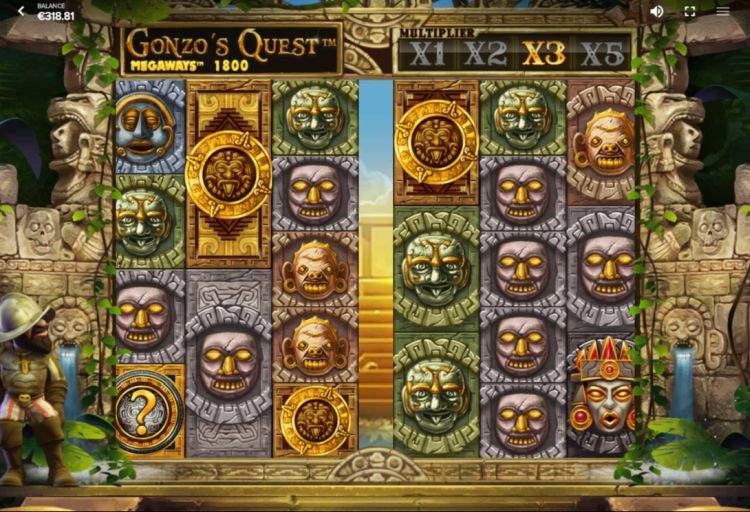 Gonzo's Quest Megaways bonus trigger