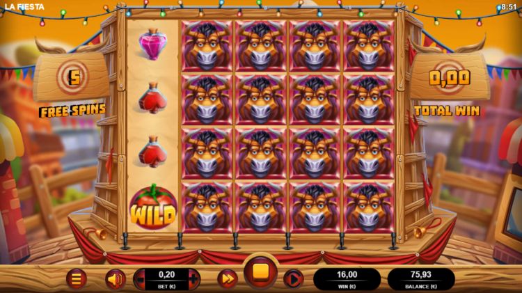 La fiesta slot review bonus big win