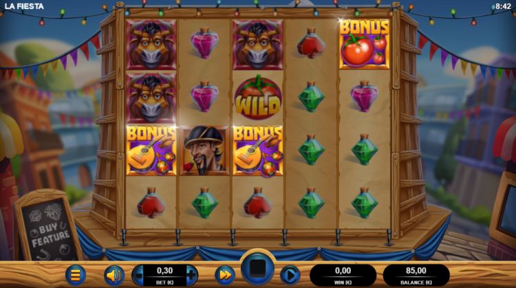 La fiesta slot review bonus trigger