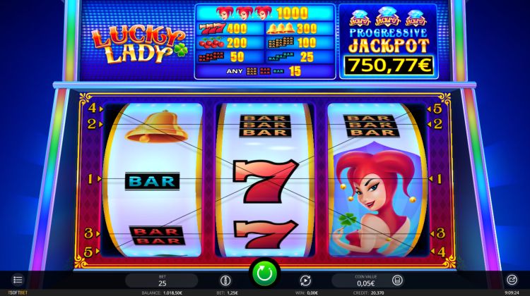 Lucky Lady isoftbet slot review