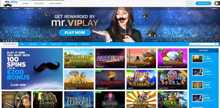 Mr play casino review