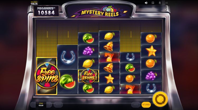 Mystery Reels megaways slot review scatters