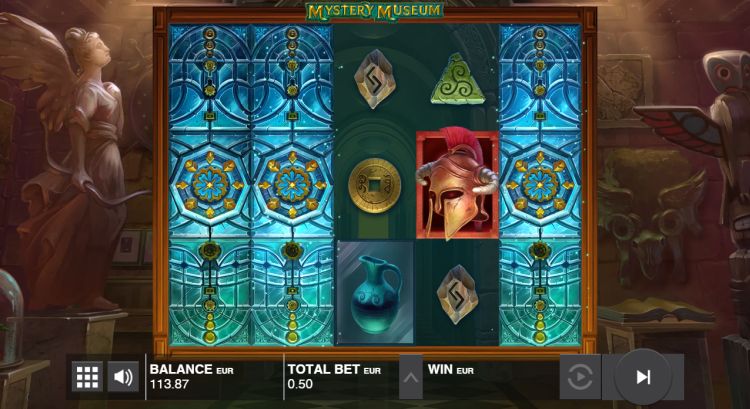 Mystery museum slot review feature