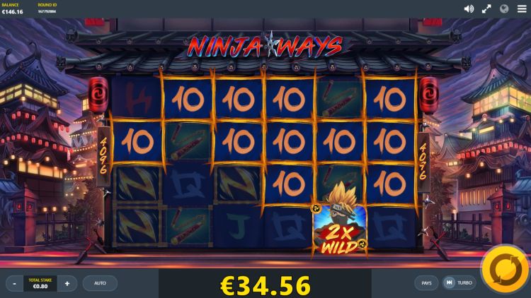 Ninja ways slot review red tiger feature win
