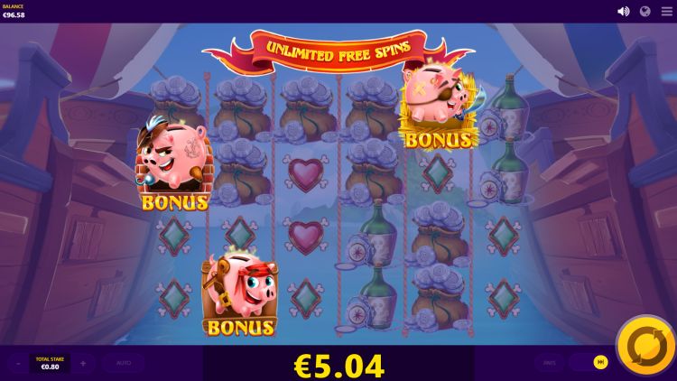 Piggy Pirates Red Tiger review bonus trigger