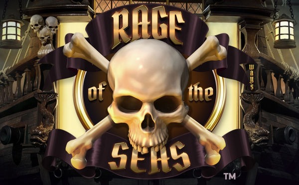 Rage of the seas slot logo