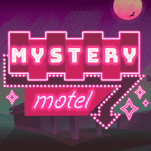 mystery motel logo
