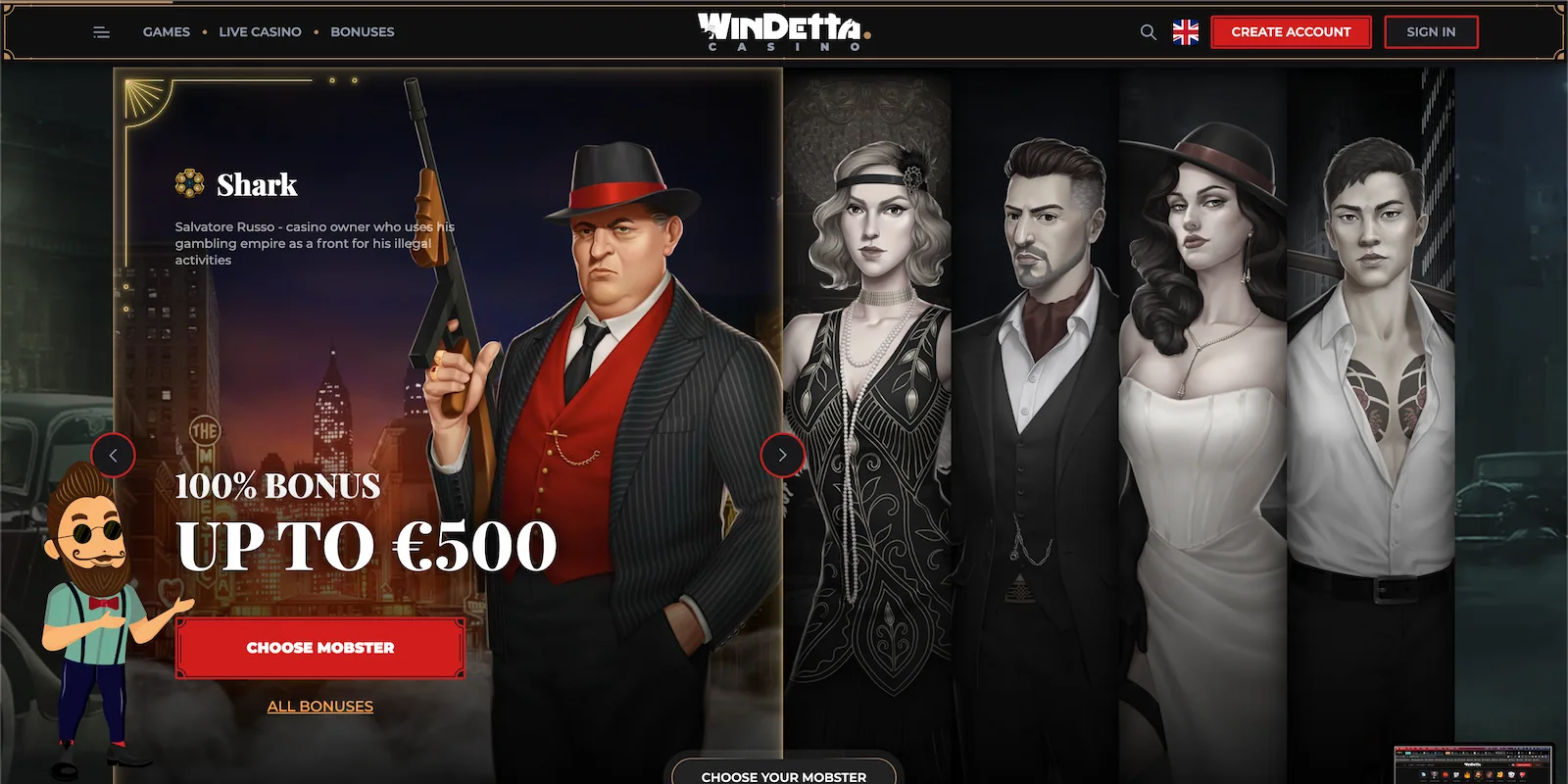 Honest Windetta Casino Review