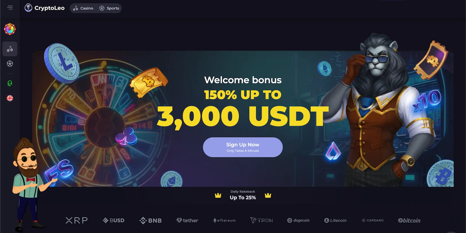 CryptoLeo Casino Review