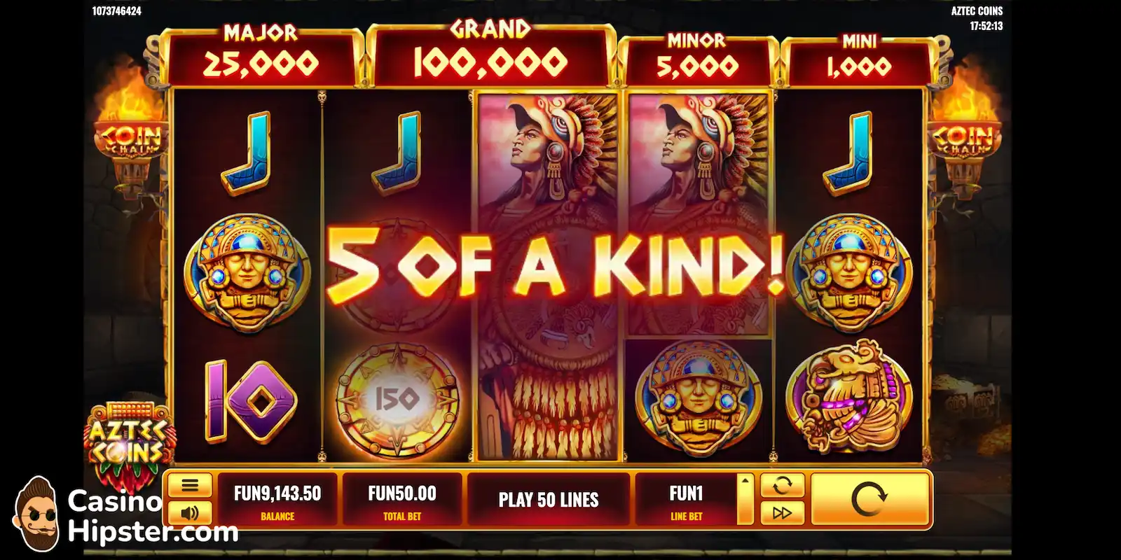 Aztec Coins Slot Bonuses