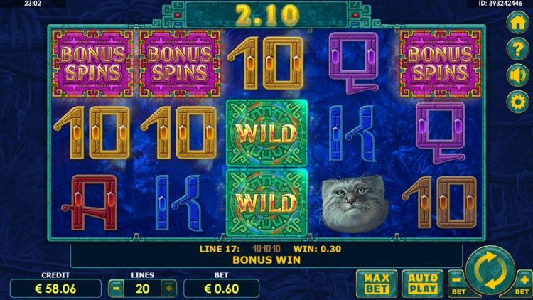 Super Cats slot review amatic free spins trigger