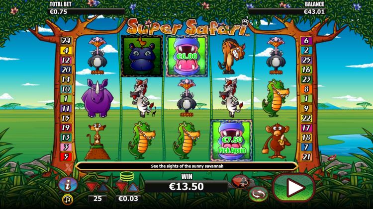 Super Safari slot pick and click