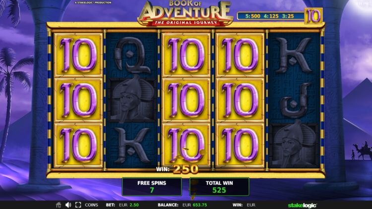 book-of-adventure-slot review stakelogic bonus win