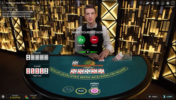 caribbean-stud-poker-strategie-keuze