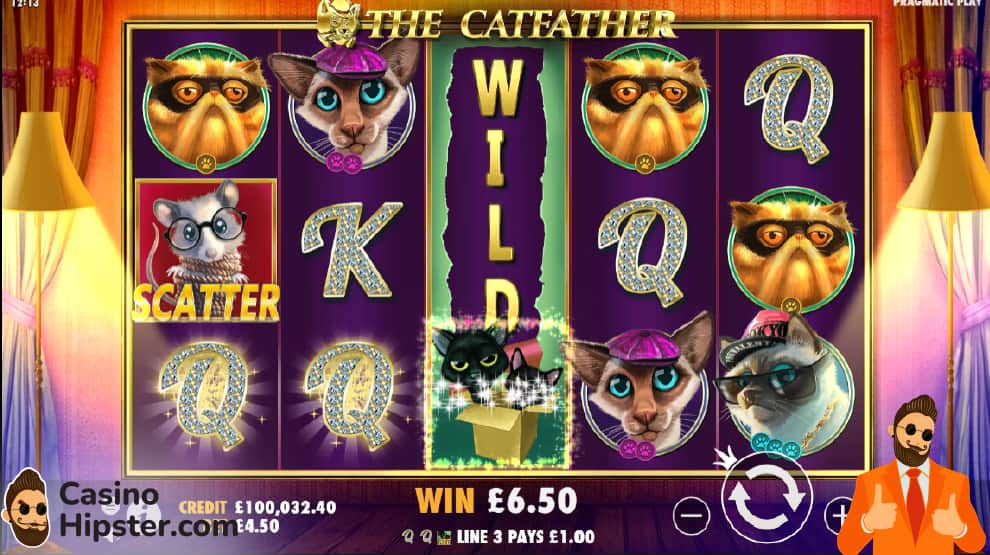 catfather slot gameplay