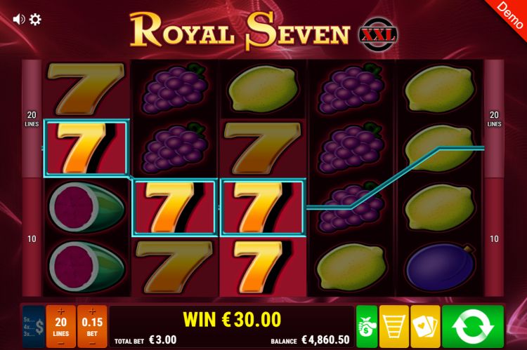 gamomat-royal-seven-xxl-slot big win