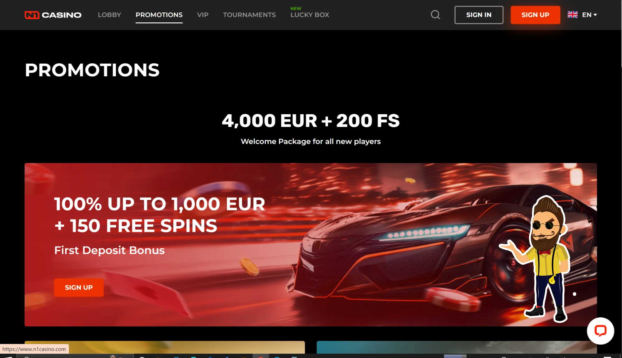 N1 Casino Bonuses and Promotions