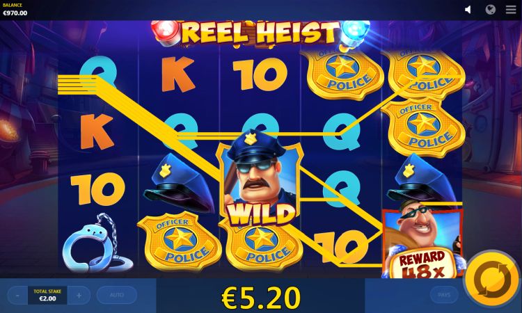 reel-heist red tiger gaming win bonus feature