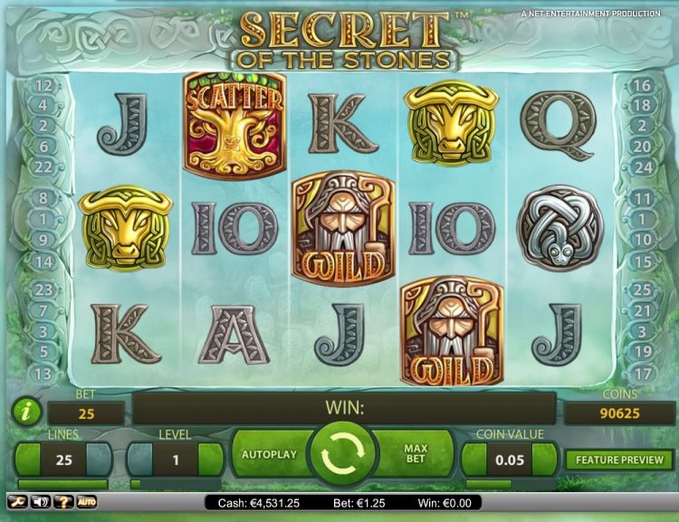 secret-of-the-stones slot