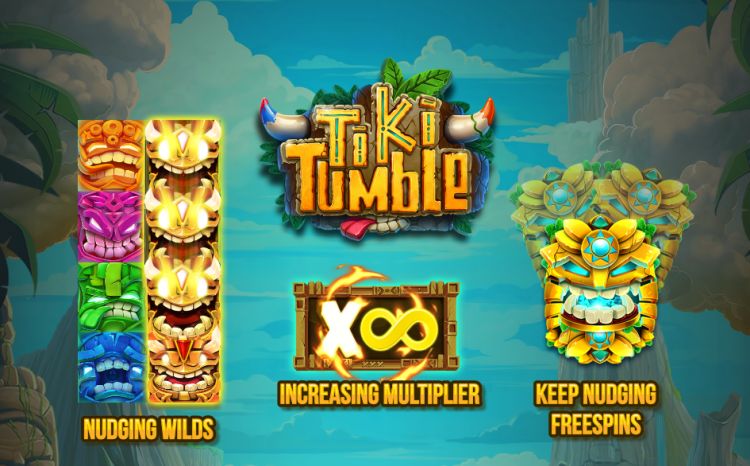 tiki-tumble-slot-review-push-gaming-slot-layout